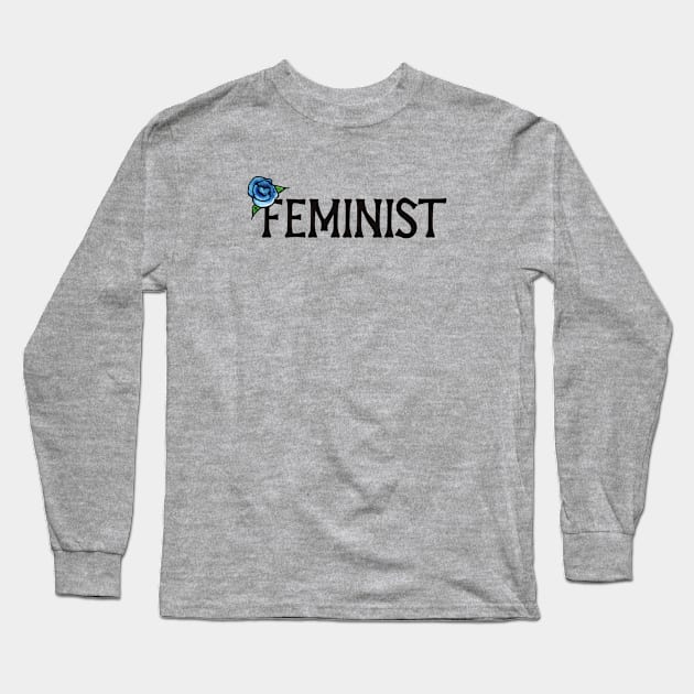 Feminist Long Sleeve T-Shirt by bubbsnugg